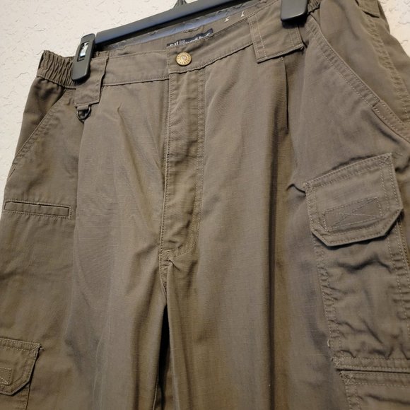 5.11 Tactical Series Mens Pants Size 34x32 Olive - Picture 4 of 5